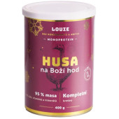 Louie konzerva pro psy Husa na boží hod 400g