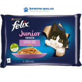 Felix cat kaps.-Fant.Multipack Junior v želé 4 x 85 g