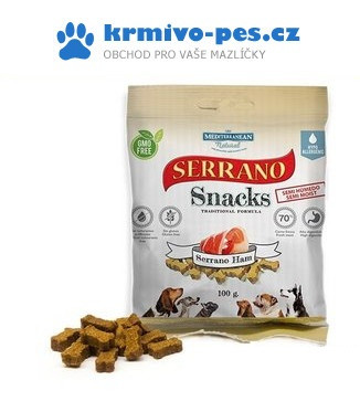 Serrano Snack for Dog - Ham 100g