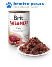 Brit Dog konzerva Paté & Meat Beef 800g