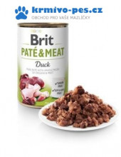 Brit Dog konzerva Paté & Meat Duck 800g