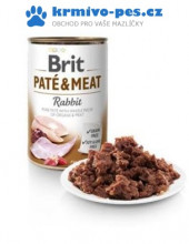 Brit Dog konzerva Paté & Meat Rabbit 800g