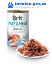 Brit Dog konzerva Paté & Meat Salmon 800g