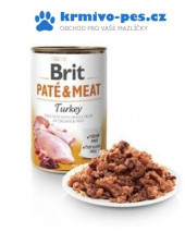 Brit Dog konzerva Paté & Meat Turkey 800g