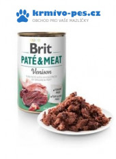 Brit Dog konzerva Paté & Meat Venison 800g