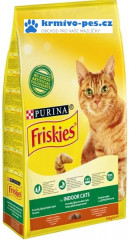 Friskies cat dry Indoor - kuře 10 kg