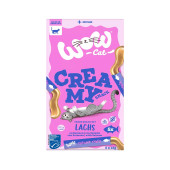 WOW Cat Creamy Snack s lososem 5x15g