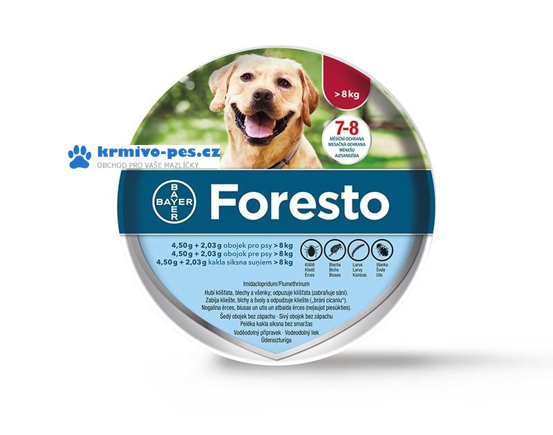 Bayer Foresto 70 obojek pro psy nad 8kg