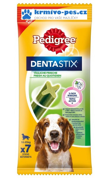 Pedigree Denta Stix Fresh Medium 7ks 180g