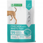 Nature's Protection Dog kapsička Weight Control Chicken and White Fish 100g