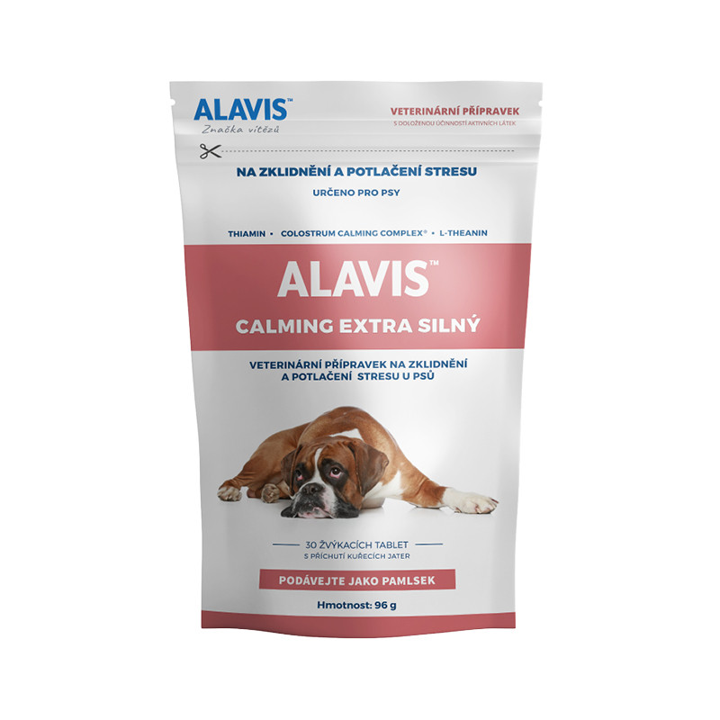 Alavis Calming Extra silný 96 g 30 tbl