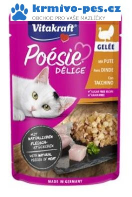 Vitakraft Cat Poésie Délice Gelee kapsa krůtí 85g