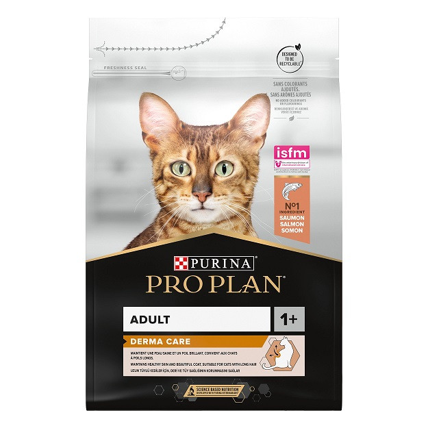 Pro Plan Cat Adult Derma Care losos 10 kg
