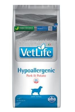 Vet Life Natural Canine Hypo Pork & Potato 12kg