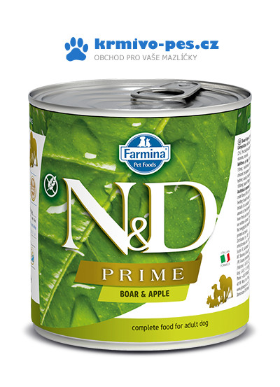 N&D Prime Adult Boar & Apple 285 g