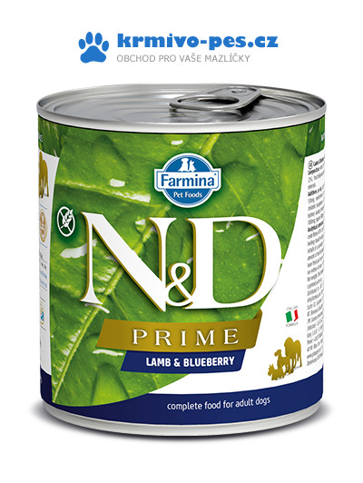 N&D Prime Adult Lamb & Blueberry 285 g