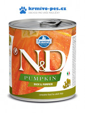 N&D DOG PUMPKIN konzerva Adult Duck & Pumpkin 285g