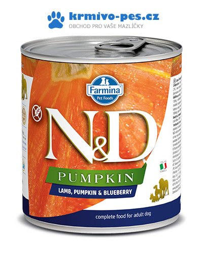 N&D Pumpkin Adult Lamb & Blueberry 285 g