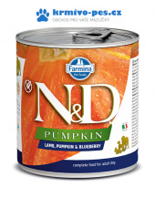 N&D DOG PUMPKIN konzerva Adult Lamb & Blueberry 285g