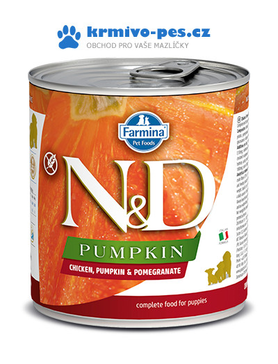 N&D Pumpkin Puppy Chicken & Pomegranate 285 g