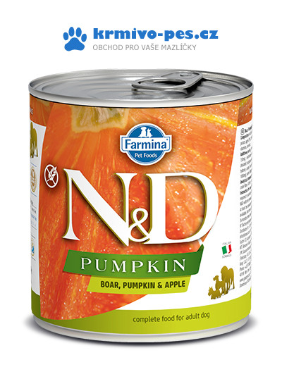 N&D Pumpkin Adult Boar & Apple 285 g