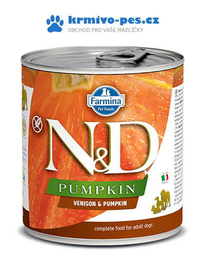 N&D Pumpkin Adult Venison & Pumpkin 285 g