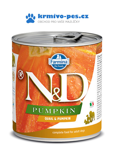 N&D Pumpkin Adult Quail & Pumpkin 285 g