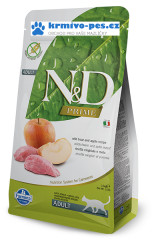 N&D PRIME CAT Adult Boar & Apple 300g