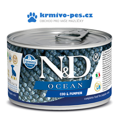 N&D Ocean Puppy Codfish & Pumpkin Mini 140 g