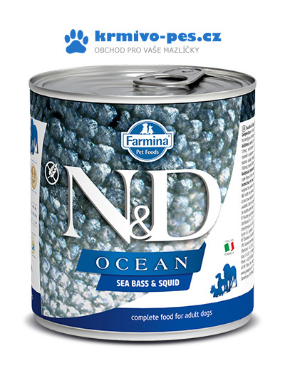 N&D DOG OCEAN Adult Codfish & Squid 285g