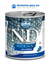 N&D DOG OCEAN konzerva Adult Codfish & Pumpkin 285g