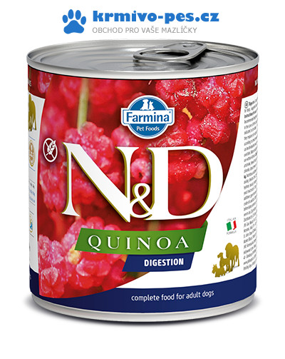 N&D Quinoa UINOA Digestion Lamb & Fennel 285 g
