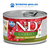 N&D DOG QUINOA konzerva Duck & Coconut Mini 140g