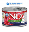 N&D DOG QUINOA konzerva Weight Mnmgmt Lamb & Brocolli Mini 140g