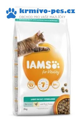 Eukanuba Iams Cat Adult Weight Control Chicken 2 kg