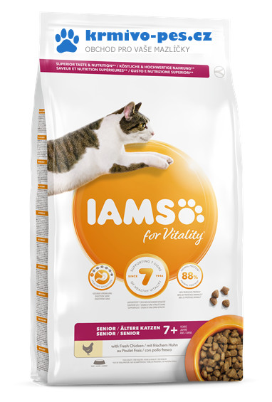 Eukanuba Iams Cat Senior Chicken 2 kg