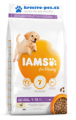 Iams Dog Puppy Large Chicken 12kg
