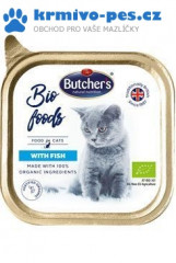 Butcher's Cat Bio s rybou vanička 85g