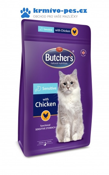 Butcher's Cat Pro Series Sensitive s kuřecím 800 g