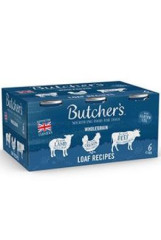 Butcher's Dog Original hovězí/kuře/jehněčí konzerva 6x400g