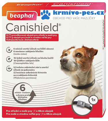 Beaphar Obojek antiparazitní Canishield 48 cm