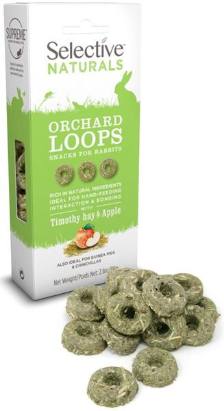 Supreme Selective Naturals snack Orchard Loops 60g