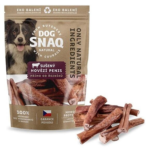 DOG SNAQ hovězí penis sušený 200 g