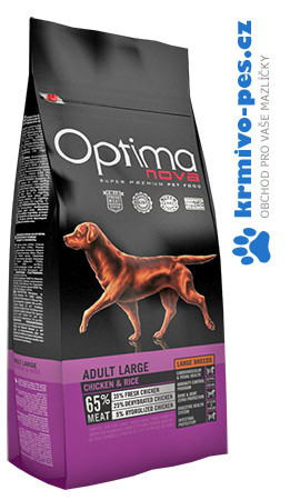 Optima Nova Dog Adult Large 12 kg