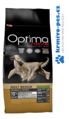 Optima Nova Dog Adult medium 12kg + Cash back 50,00Kč