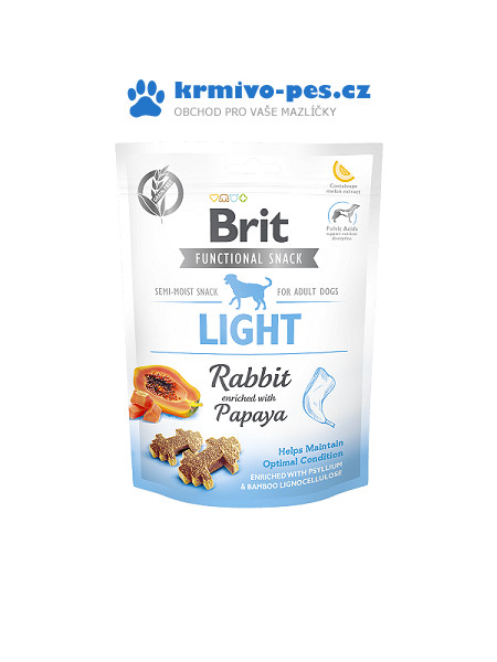 Brit snack Light rabbit & papaya 150 g
