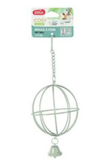 Jesličky na seno COSY kov koule zelená Zolux