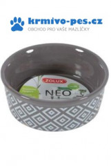 Miska keramická NEO hlodavec 150ml hnědá Zolux