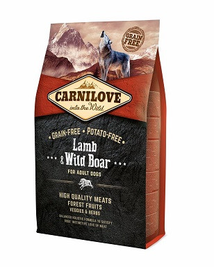 Carnilove Lamb & Wild Boar for Adult 4kg