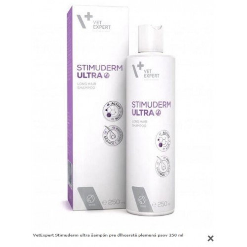 VetExpert Stimuderm Ultra šampon pro psy s dlouhou srstí 250ml